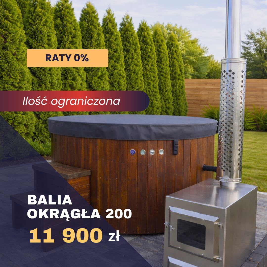 balia okrągła 200 Bolesławiec MissisSpa na raty